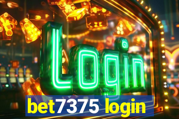 bet7375 login